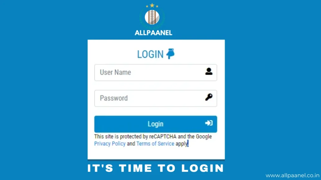 Login 1 Allpaanel Login ID